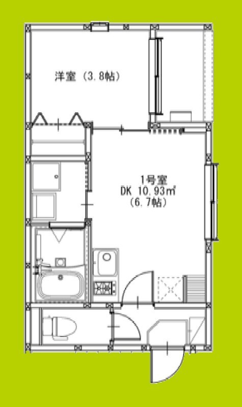 メゾンDENPO 間取り
