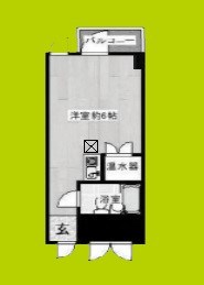 ハイネス北浜 間取り