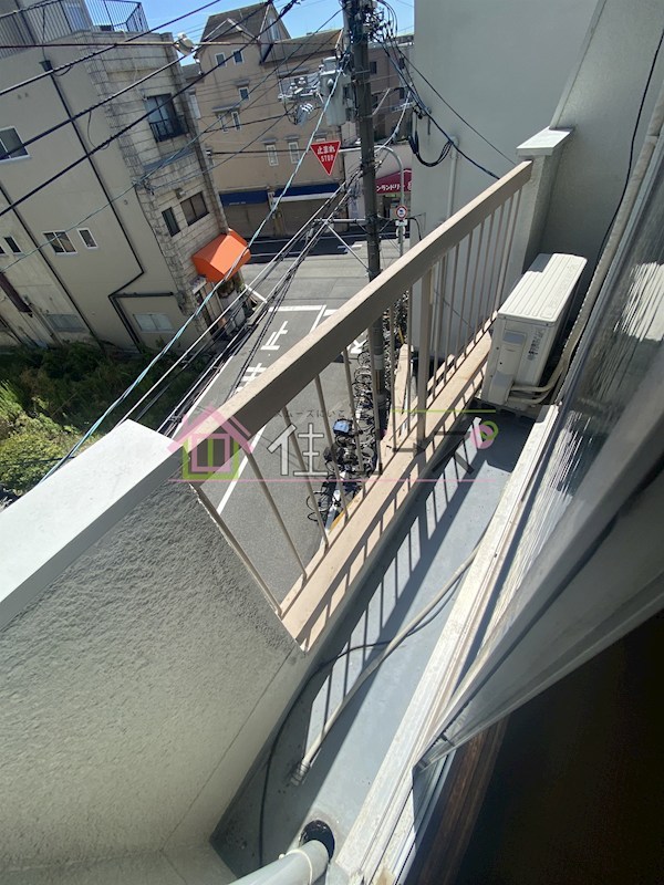 光ハイツ ベランダ