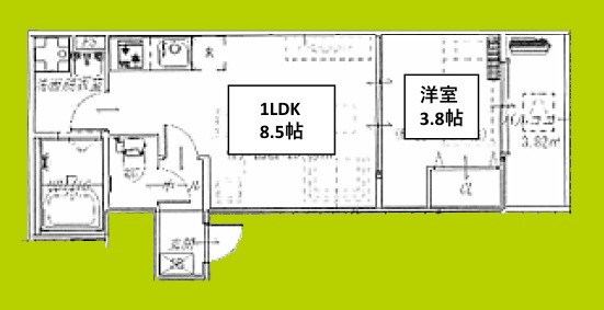 コティ光善寺 間取り
