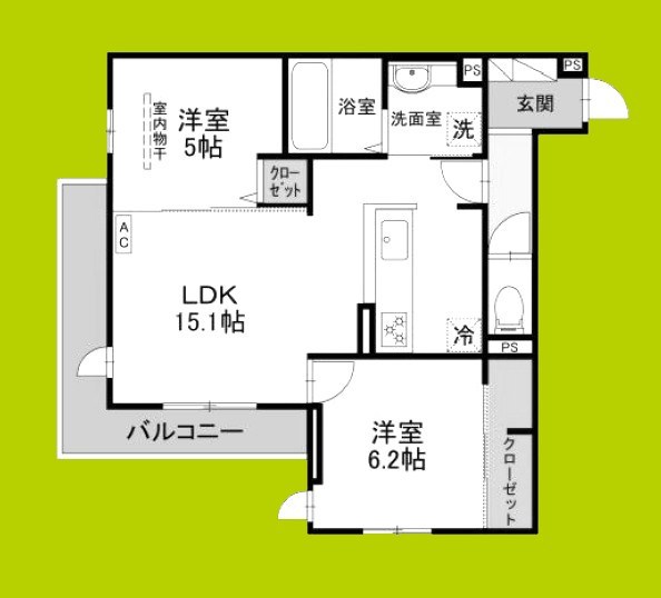 Liberty Island 間取り