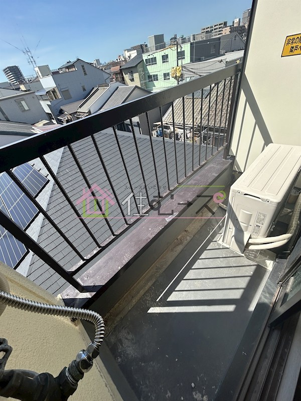 桃井マンション ベランダ