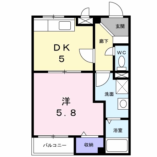 エレガントヒルズ１号館 間取り