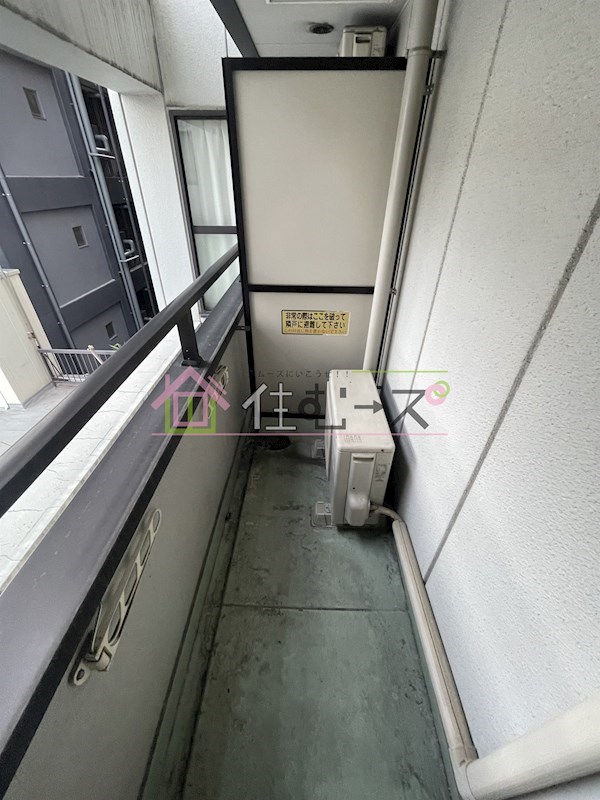 プレミアム新町Ⅲ ベランダ