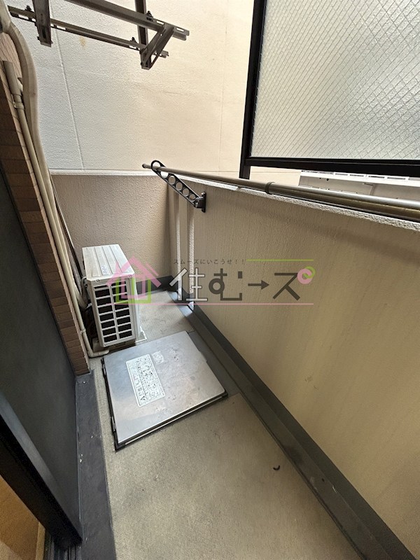 プレサンス同心アーバンステージ ベランダ