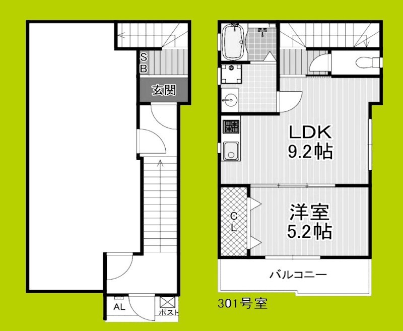ジェイグラン高見 間取り