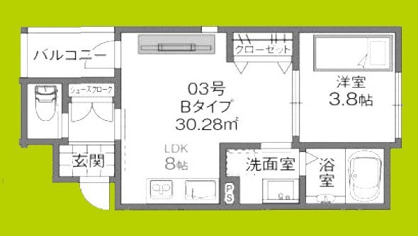 グローハイツ喜連サウス 間取り