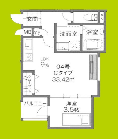 グローハイツ喜連サウス 間取り