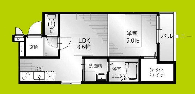 サンライズ上町二丁目 間取り
