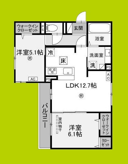 ラ　フレーズ 間取り