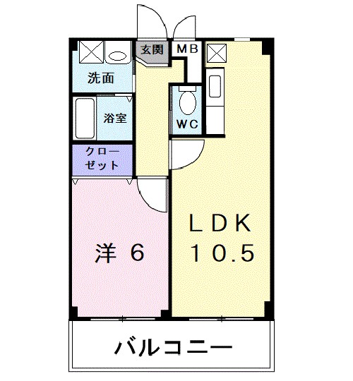 ブリックスコート 間取り