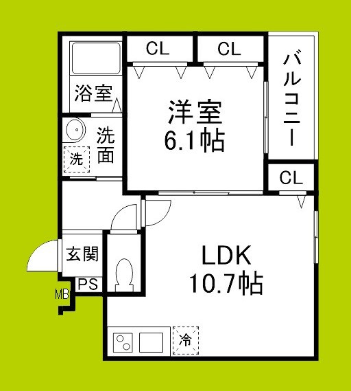 フジパレス　リュクス 間取り