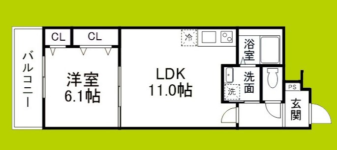 フジパレス　リュクス 間取り
