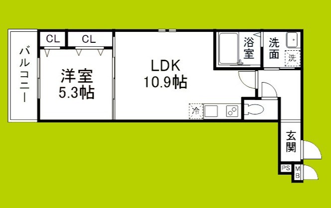 フジパレス　リュクス 間取り