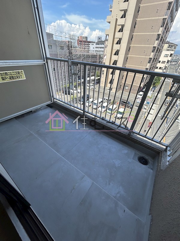 朝日プラザアドバンス淡路 ベランダ
