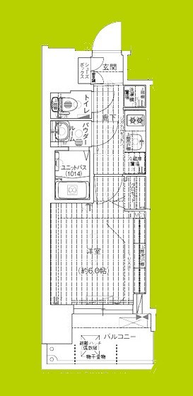 プレサンス大正エミナンス 間取り
