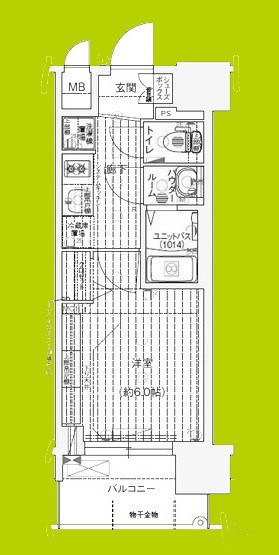 プレサンス大正エミナンス 間取り
