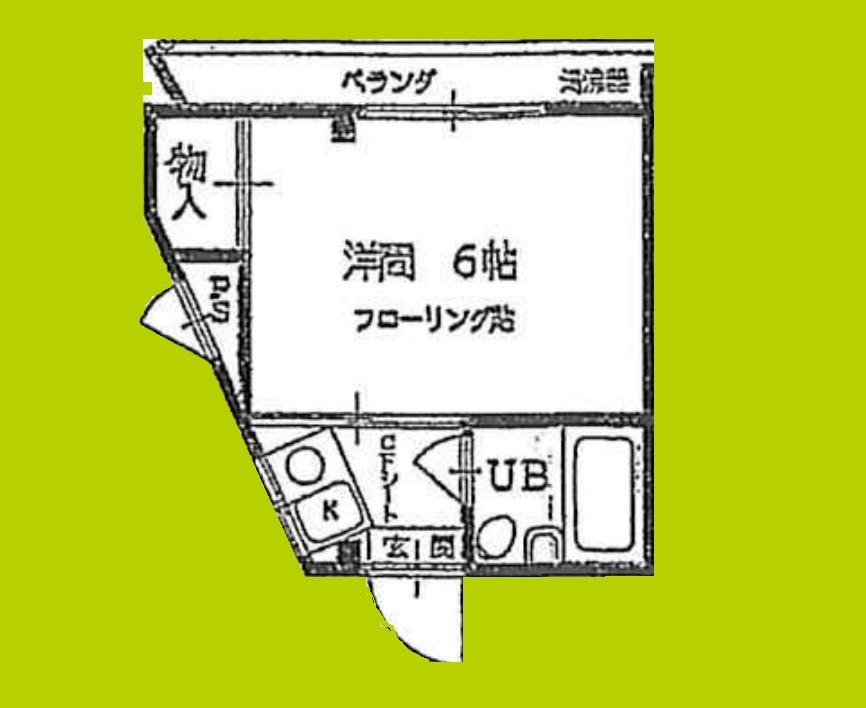 ハイツプリメーロ 間取り