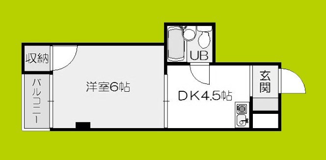 マンション常磐 間取り