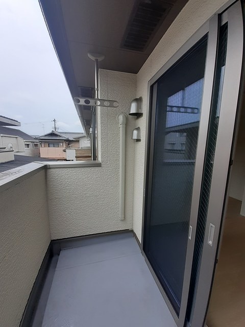 クレースト忠岡 ベランダ