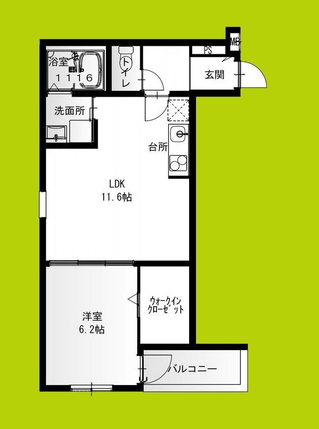 フジパレス松ノ浜 間取り