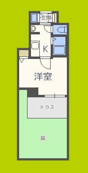 プレサンス城北公園アクアージュ 間取り