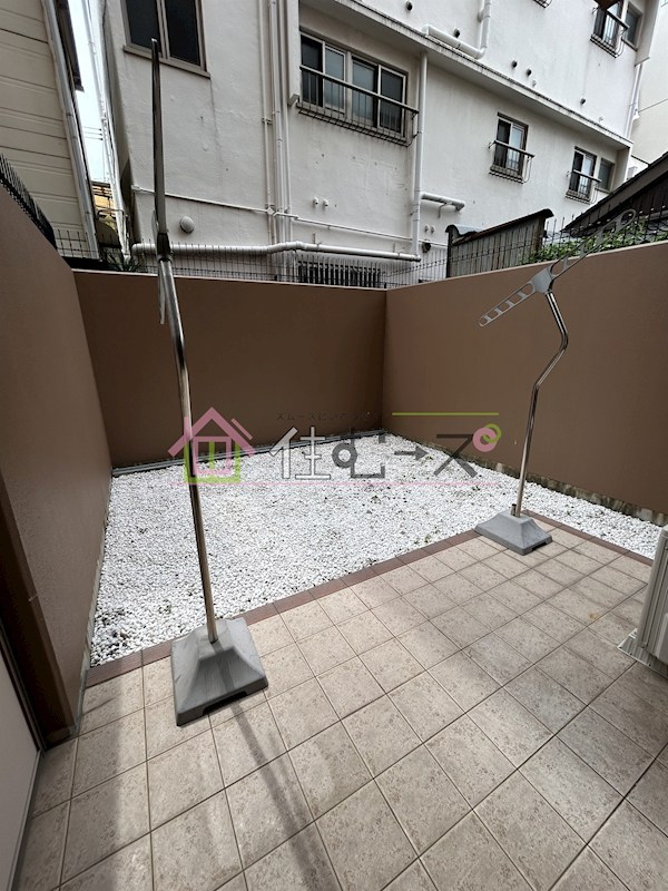 プレサンス城北公園アクアージュ ベランダ