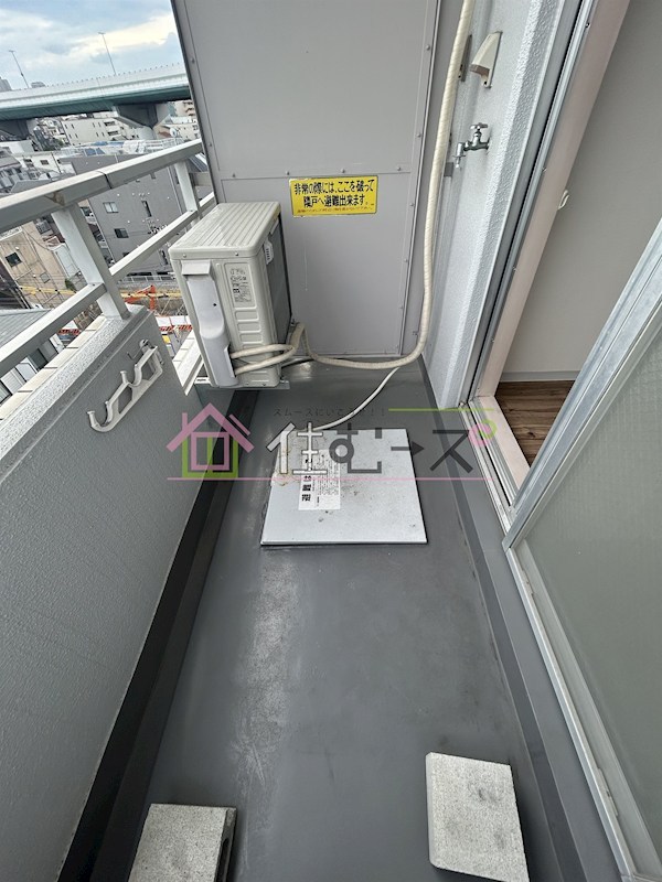 プリンスコート ベランダ