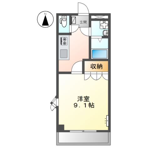 ＯＰＵＳ　ＯＮＥ 間取り
