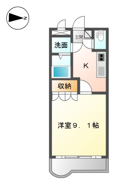 アシューレ彩都 間取り