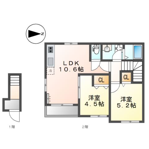 アルビネスⅠ 間取り