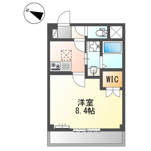 オレンジクレストＢ 間取り