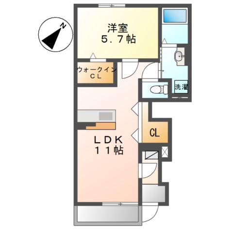 ガーデンハイム　Ｊ．Ｋ 間取り