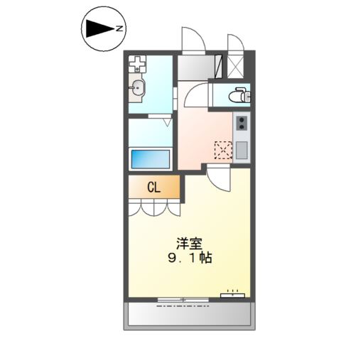 シャルマン桂 間取り