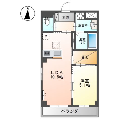 ビエンフェⅢ 間取り