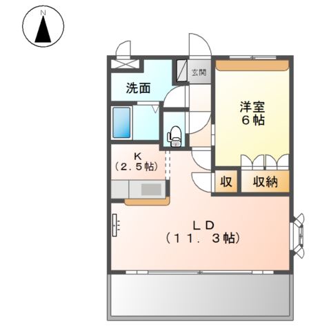 ベル　ヴィサージュ 間取り