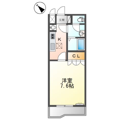 ラ・メールＡＫＡＩ 間取り