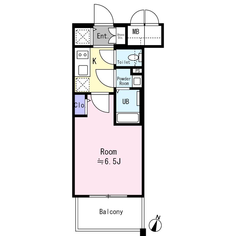 エスリード ザ・イーストレジデンス大阪城 間取り