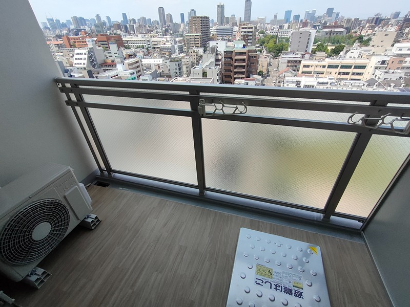 エスリード大阪上本町グリーズ ベランダ