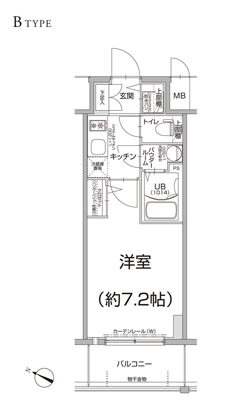 エスリード大阪上本町ブランシュ 間取り