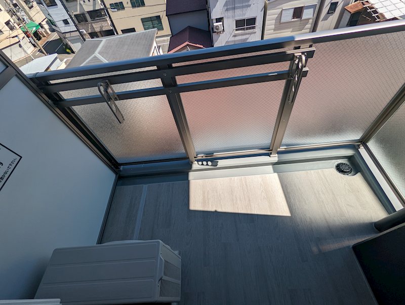 エスリード弁天町NORTH RESIDENCE ベランダ