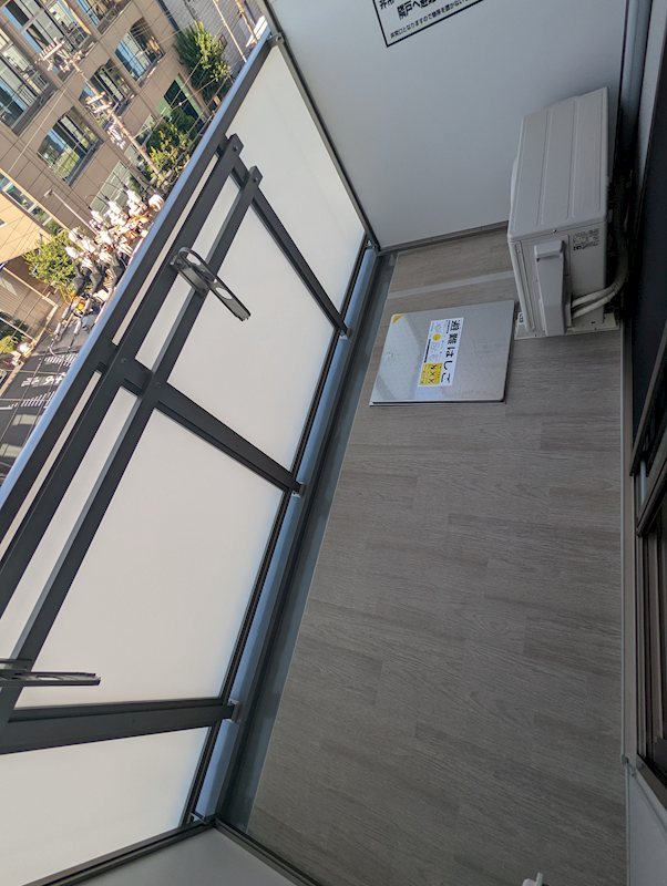 エスリード弁天町NORTH RESIDENCE ベランダ