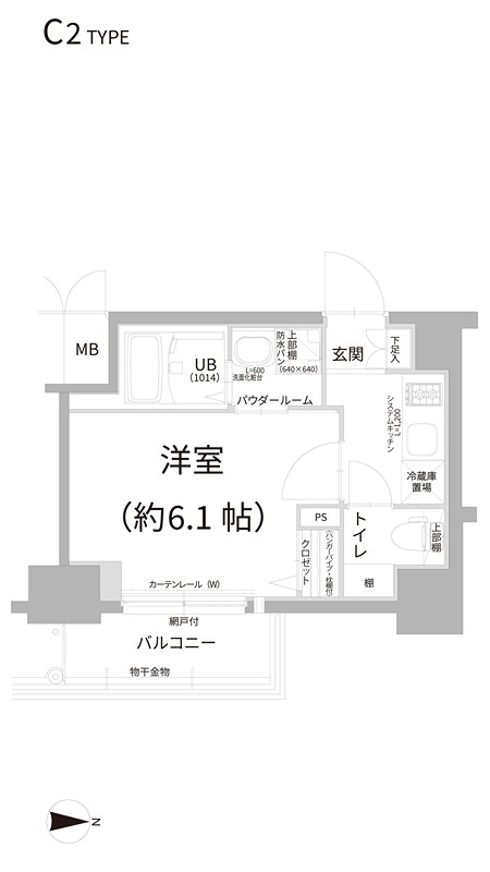 エスリード江坂セントラム 間取り