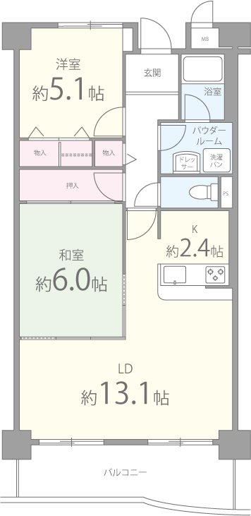 グランリジェール 間取り