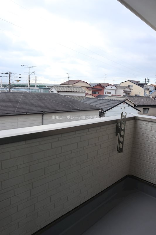 アーサー住之江 ベランダ