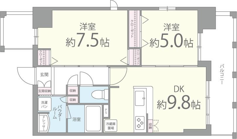 セイワパレス玉造 キッチン