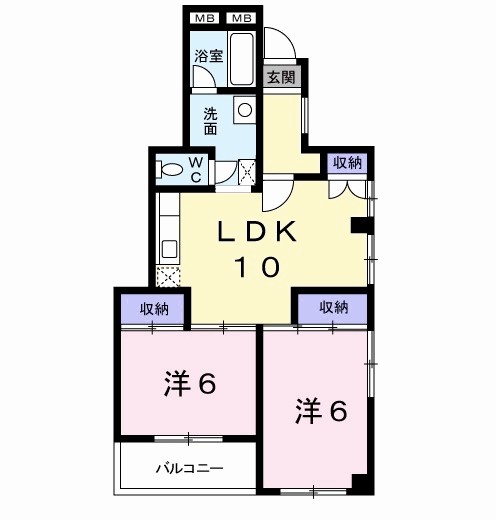 インペリアル道井 間取り