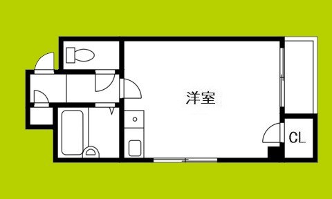 ホワイトハイツ大正 間取り