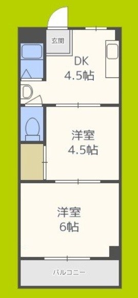 リアライズ北加賀屋 間取り