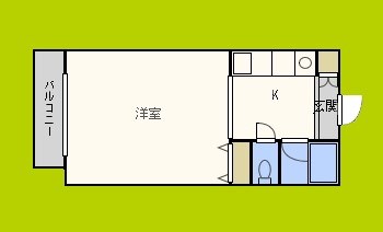 カーサ御崎 間取り